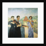 Three Women in the Vineyard; Drei Frauen im Weinberg, 1912 by Max Klinger