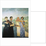 Three Women in the Vineyard; Drei Frauen im Weinberg, 1912 by Max Klinger