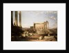 Ruins of the Temple of the Sun at Baalbec, 1861 by David Roberts