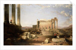 Ruins of the Temple of the Sun at Baalbec, 1861 by David Roberts