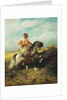 An Arab horseman, by Adolf Schreyer