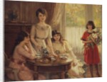 Tea Time; L'Heure du The, by Albert Lynch