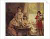 Tea Time; L'Heure du The, by Albert Lynch