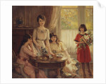 Tea Time; L'Heure du The, by Albert Lynch