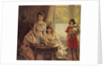 Tea Time; L'Heure du The, by Albert Lynch