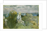 On the Cliff at Portrieux; Sur la Falaise au Portrieux, 1894 by Berthe Morisot