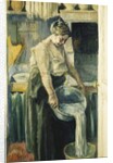 The Laundress; La Blanchisseuse, by Maximilien Luce