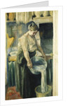 The Laundress; La Blanchisseuse, by Maximilien Luce