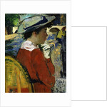 Eugenie on the cost of the Seine; Eugenie sur les frais de la Seine, c.1946-47 by Francois Gall