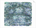 The Japanese Bridge; Le Pont Japonais, c.1918-1924 by Claude Monet