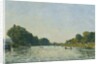 The Seine at Bougival; La Seine a Bougival, 1872 by Alfred Sisley