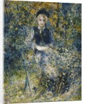 Young Girl on a Bench; La Jeune Fille au Banc, 1875 by Pierre Auguste Renoir