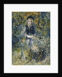 Young Girl on a Bench; La Jeune Fille au Banc, 1875 by Pierre Auguste Renoir