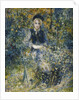 Young Girl on a Bench; La Jeune Fille au Banc, 1875 by Pierre Auguste Renoir