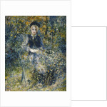 Young Girl on a Bench; La Jeune Fille au Banc, 1875 by Pierre Auguste Renoir