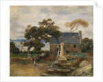 Treboul, near Douardenez, Brittany; Treboul, pres de Douardenez, Bretagne, 1895 by Pierre Auguste Renoir