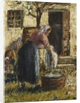 The Washerwoman; La Laveuse, c.1898 by Camille Pissarro