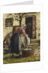 The Washerwoman; La Laveuse, c.1898 by Camille Pissarro