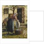 The Washerwoman; La Laveuse, c.1898 by Camille Pissarro