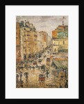 Rue de Clignancourt, Paris, c.1924 by Gustave Loiseau