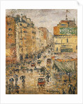 Rue de Clignancourt, Paris, c.1924 by Gustave Loiseau
