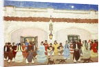 Dancing in the Patio; Baile en el Patio by Pedro Figari