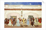 Dancing in the Patio; Baile en el Patio by Pedro Figari