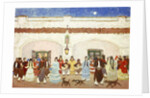 Dancing in the Patio; Baile en el Patio by Pedro Figari