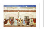 Dancing in the Patio; Baile en el Patio by Pedro Figari