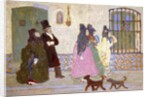 Going for a Stroll; De Paseo by Pedro Figari