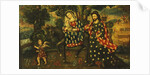 The Flight into Egypt by Cuzco School