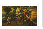 The Flight into Egypt by Cuzco School