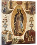 Our Lady of Guadalupe; Nuestra Senora de Guadalupe by Mexican School