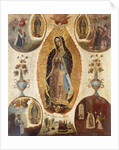 Our Lady of Guadalupe; Nuestra Senora de Guadalupe by Mexican School