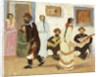 Creole Dancing; Baile Criollo by Pedro Figari