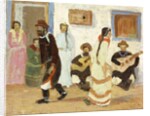 Creole Dancing; Baile Criollo by Pedro Figari