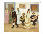 Creole Dancing; Baile Criollo by Pedro Figari