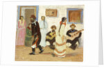 Creole Dancing; Baile Criollo by Pedro Figari