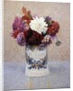 A Bouquet of Dahlias, by Henri Jean Guillaume Martin