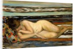 Nude Woman Sleeping; Nu Allonge by Henri Lebasque