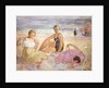 Three Women on the Beach; Trois Femmes a la Plage by Henri Lebasque