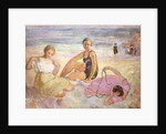 Three Women on the Beach; Trois Femmes a la Plage by Henri Lebasque