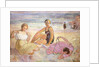 Three Women on the Beach; Trois Femmes a la Plage by Henri Lebasque