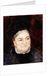 Portrait of Old Woman; Portrait de Vieille Femme, 1878 by Pierre Auguste Renoir