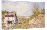 The Abandoned House by Alfred Sisley