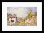 The Abandoned House by Alfred Sisley
