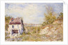 The Abandoned House by Alfred Sisley