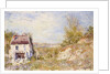 The Abandoned House by Alfred Sisley