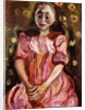 The Little Girl in Pink; La Petite Fille en Rose, 1923-1924 by Chaim Soutine