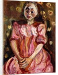 The Little Girl in Pink; La Petite Fille en Rose, 1923-1924 by Chaim Soutine